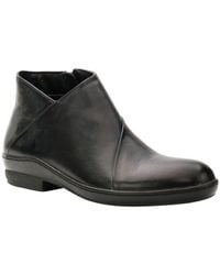 David Tate - Pond Boots's Leather Round Toe Ankle Bootie Jzz1133 - Lyst