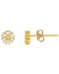 Kris Nations - Wome's Daisy Crystal Stud Earrings - Lyst