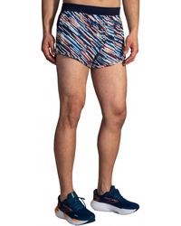 Brooks - Sherpa 3" Split Short - Lyst