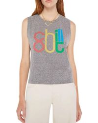 Mother - The Strong & Silent Type Graphic Tank Top - Lyst