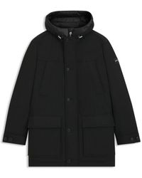 BOSS - Cropped Down Jacket With Water-Repellent Finish - Lyst