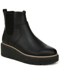 Dr. Scholls - Nice Max Up Stretch Faux Suede Chelsea Boots - Lyst