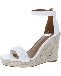 DV by Dolce Vita - Faux Leather Ankle Strap Wedge Sandals - Lyst