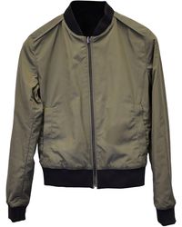 Theory - Reversible Ponte Knit Bomber Jacket - Lyst