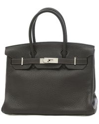 Hermès - Birkin Leather Shopper Bag (pre-owned) - Lyst
