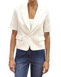 Drew - Jimena Short Sleeve Blazer - Lyst