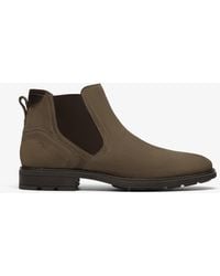 Clarks - Emmet Easy Stone Suede - Lyst