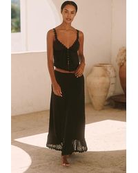 Peixoto - Sienna Tie-Front Tank Top - Lyst