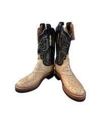 Lucchese - Ostrich Boot - Lyst