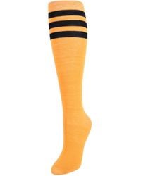 CTM - Julietta Fashion Knee-High Striped Socks (1 Pair) - Lyst