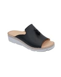 Eric Michael - Tassel Slide Sandals - Lyst