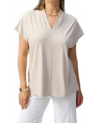 Joseph Ribkoff - V-Neck Casual Pullover Top - Lyst
