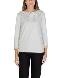 Alviero Martini 1A Classe - White Cotton Tops & T - Lyst