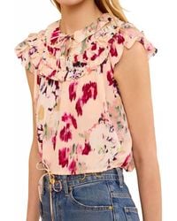 Ulla Johnson - Eleonore Silk Top - Lyst