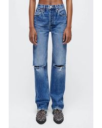 RE/DONE - 90s High Rise Loose Jean - Lyst