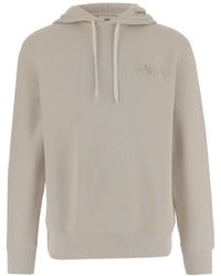 Autry - Cotton Sweatshirt With Hood And Logo Detail - Lyst
