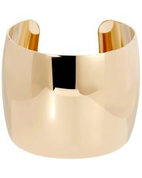 Eklexic - 2 Inch Xl Domed Cuff Bracelet - Lyst