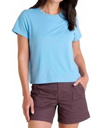 Toad & Co. - Re-Form Embroidered Crew Shirt - Lyst
