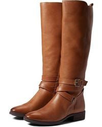 Sam Edelman - Pansy Whiskey Leather Knee High Riding Boots Jobb912 - Lyst