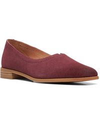 Clarks - Pure Walk Leather Slip-on Loafers - Lyst