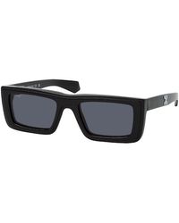 Off-White c/o Virgil Abloh - Sunglasses Square Full Rim, Frame And Dark Lens Jacob0207 - Lyst