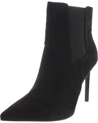 INC - Katalina F Faux Suede Pointed Toe Ankle Boots - Lyst