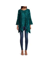 Johnny Was - Temperty Lorelai Tunic Lakeside Embroidered Asymmetrical Hem - Lyst