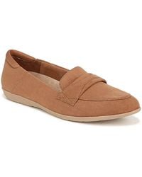 Dr. Scholls - Emilia Loafer Wide Faux Suede Slip On Shoes Ham697 - Lyst