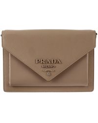 Prada - Envelope Leather Wallet (pre-owned) - Lyst