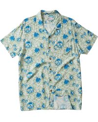 Grayers - Men Vintage Hawaiian Batik Print Shirt - Lyst