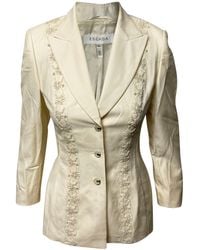 ESCADA - Lace And Pearl Trouser Suit Set - Lyst