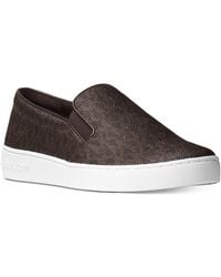 MICHAEL Michael Kors - Keaton Slip On Signature Slip On Casual And Fashion Sneakers - Lyst