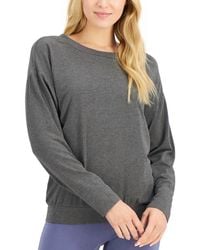 Alfani - Super Soft Modal Long-Sleeve Sleep Top - Lyst
