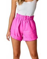 BuddyLove - Peyton High Waist Shorts - Lyst