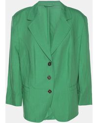 424 - Basler Linen Blend Single Breasted Blazer - Lyst
