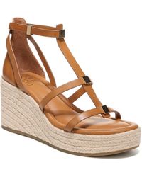 Franco Sarto - Pana Ankle Strap Open Toe Wedge Sandals - Lyst