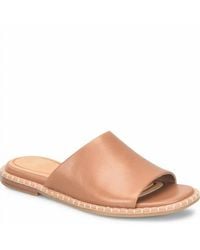 Söfft - Noble Ii Flat Leather Slide - Lyst