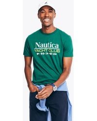 Nautica - Sustainably Crafted Yacht Club Graphic T-shirt - Lyst