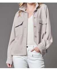 Lola & Sophie - Lurex French Terry Jacket - Lyst