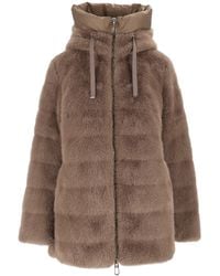 DUNO - Plush Quilted Down Coat - Lyst