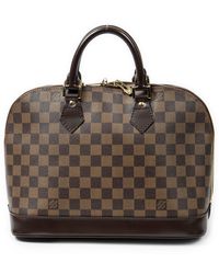 Louis Vuitton Alma Handbag Limited Edition Time Trunk Canvas PM at 1stDibs