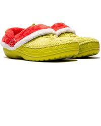 Crocs™ - The Grinch Classic Lined 211688-90H Clog Slip On Shoes Jax1214 - Lyst