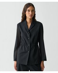 Theory - Cinch Waist Jacket - Lyst