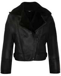 Infinity Leather - B3 Sheepskin Leather Flying Jacket-Bergamo - Lyst
