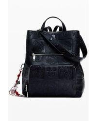 Desigual - Polyethylene Backpack - Lyst