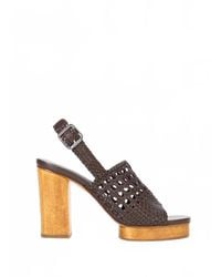 STAUD - Martina Platform Sandal - Lyst