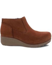 Dansko - Charlene Milled Nubuck Boot - Lyst
