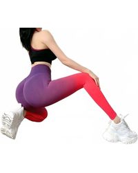 Rockstar Peach - Ode To Ombre Sculpting Leggings - Lyst