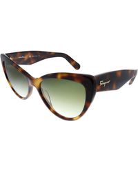 Ferragamo - Salvatore Sf 930s 238 56mm Cat-eye Sunglasses - Lyst