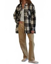 By Together - Woven Buffalo Check Jacket - Lyst